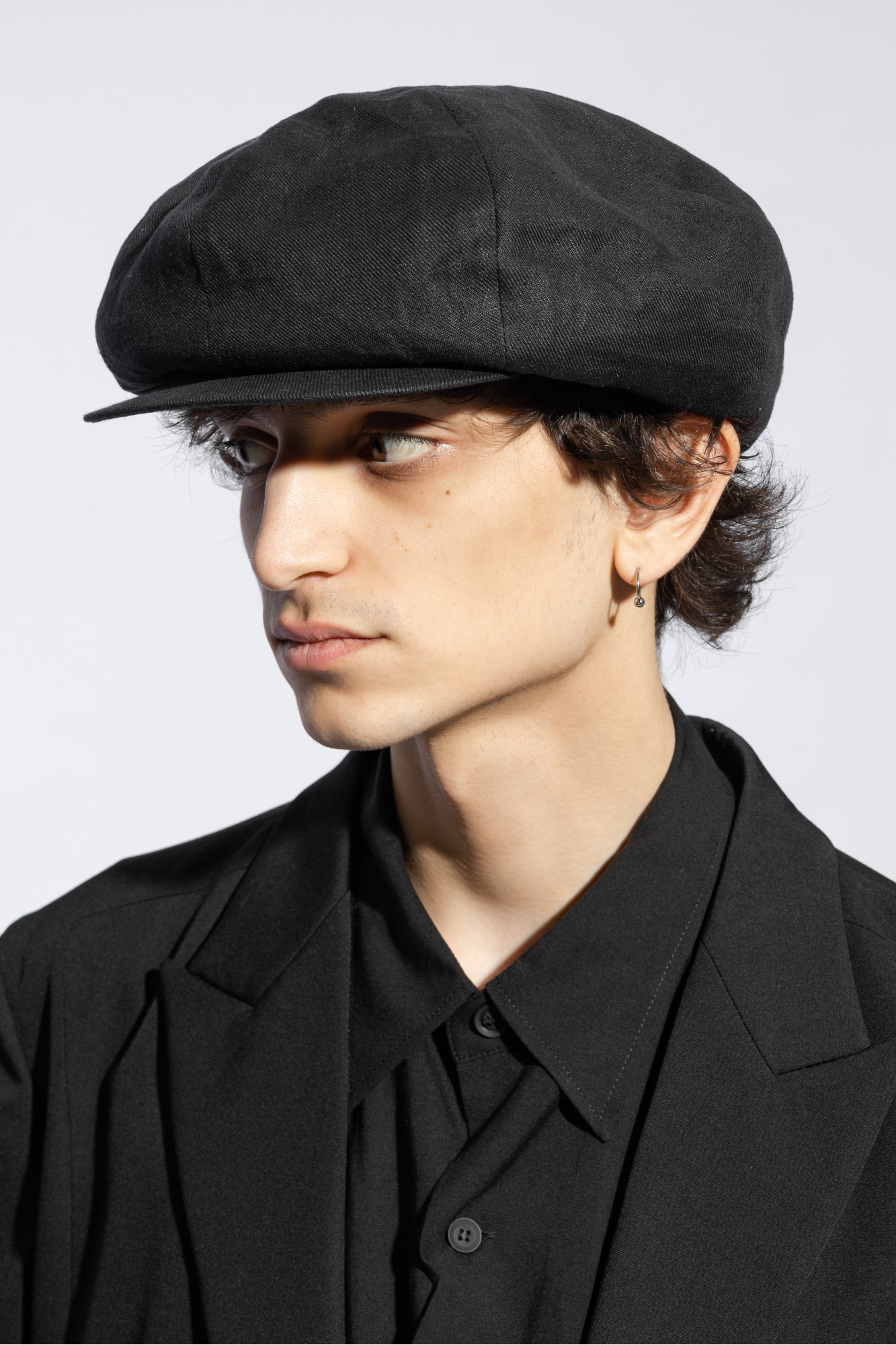 half-moon print paperboy hat - SchaferandweinerShops Tonga